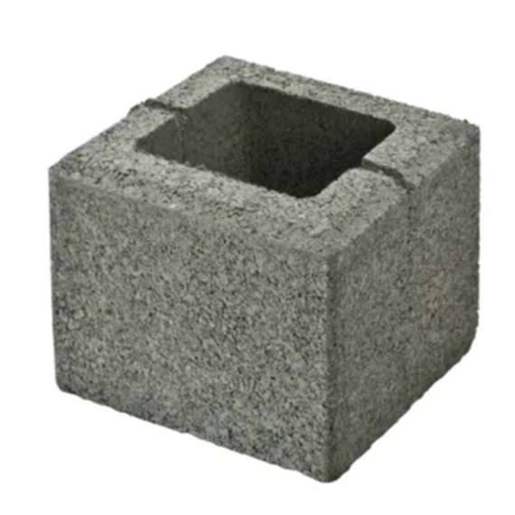 SEMMELROCK RIVAGO KERÍTÉS FÉLKŐ SZÜRKE 20X20X16 12